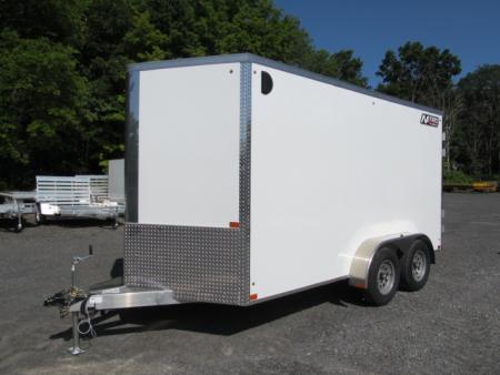 New Nitro 7 X 14 V Front Aluminum Enclosed Trailer