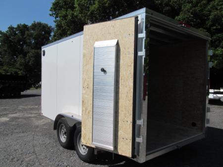 New Nitro 7 X 14 V Front Aluminum Enclosed Trailer