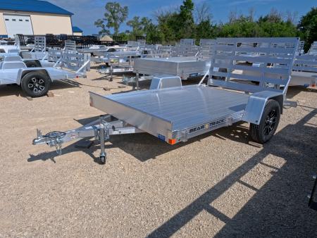 New 2027 Bear Track 76 x 120F Utility Trailer with 2990 lb. GVWR, 3500 lb.- Torsion Axle