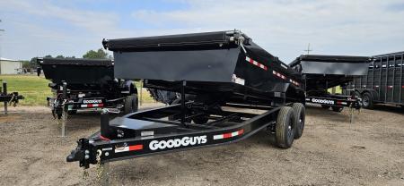 New 2027 Good Guys Trailers 83" x 14' General Duty Low-Profile Dump Trailer