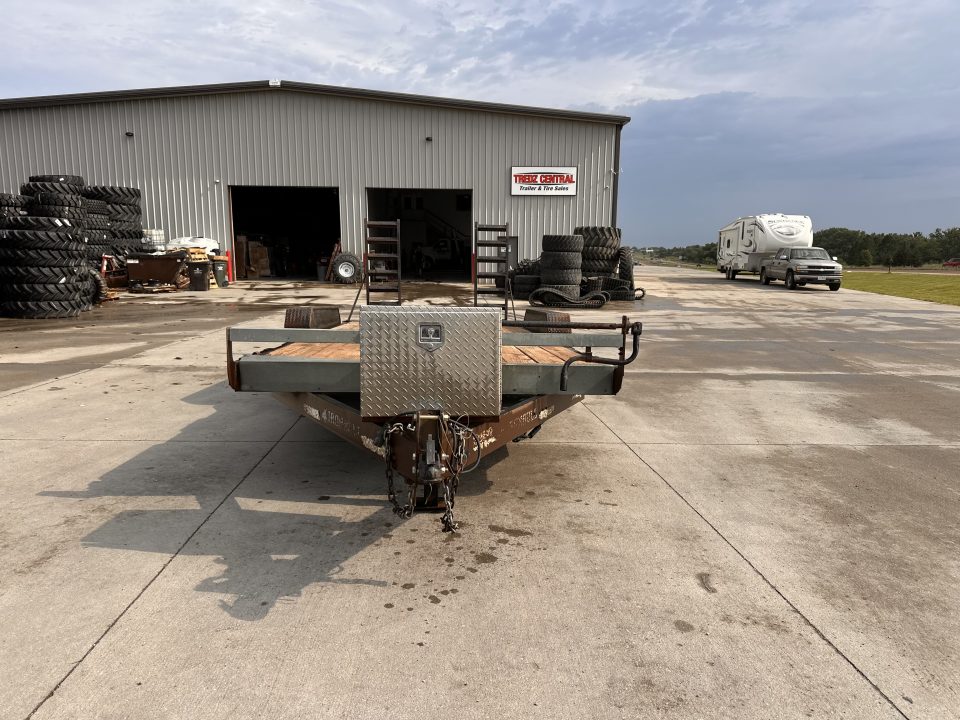Used 2019 Norstar 83x18 Flatbed Trailer
