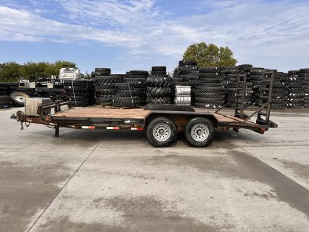 Used 2019 Norstar 83x18 Flatbed Trailer