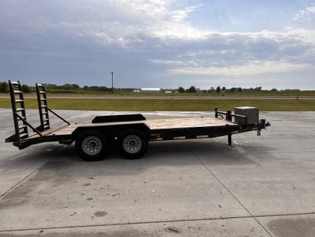 Used 2019 Norstar 83x18 Flatbed Trailer