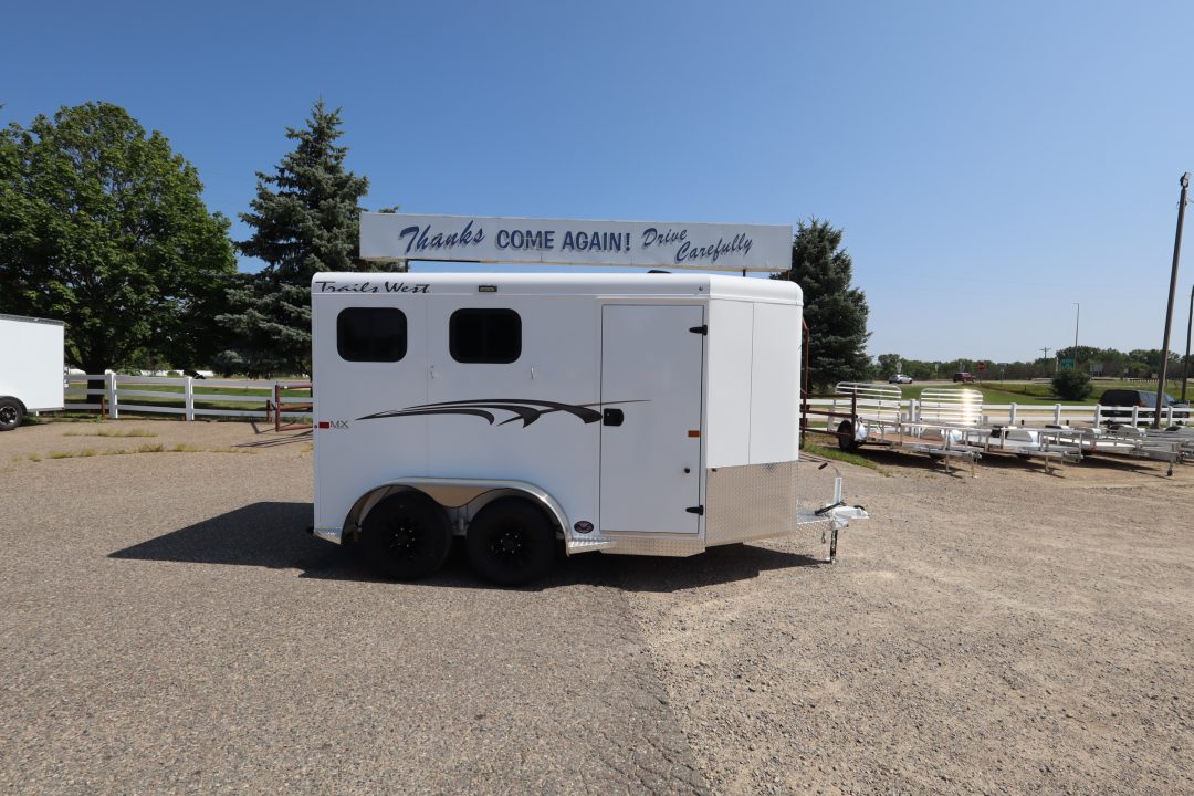 New 2027 Trails West 2HR BP Horse Trailer