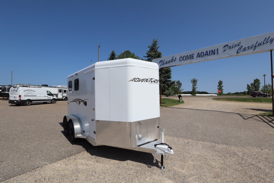 New 2027 Trails West 2HR BP Horse Trailer