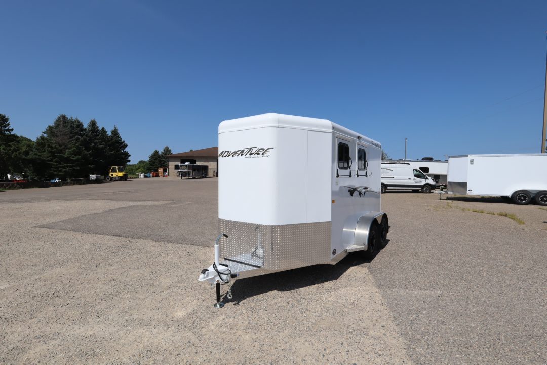 New 2027 Trails West 2HR BP Horse Trailer