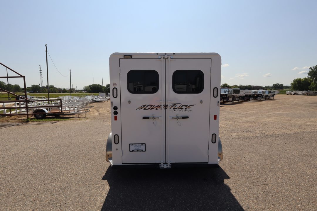 New 2027 Trails West 2HR BP Horse Trailer