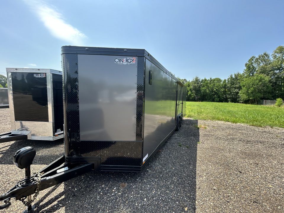 New 2026 Cynergy 2 8.5x28TA3 Velocity Series Car / Racing Trailer