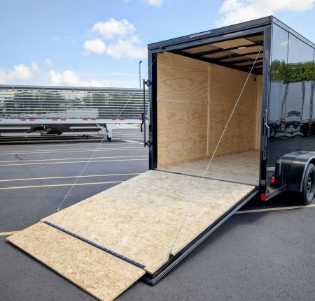 New DHW 7x14 Medium Duty 7' Tall, .080 Skin, Blackout Cargo / Enclosed Trailer