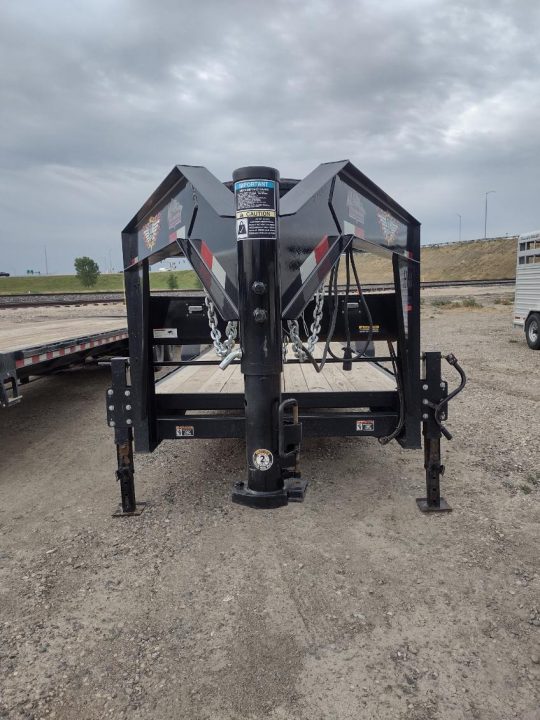 Used 2021 H&H Trailers 26' Flatbed Trailer