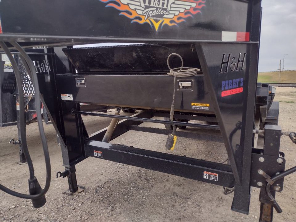 Used 2021 H&H Trailers 26' Flatbed Trailer
