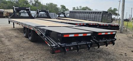 New 2027 Good Guys Trailers 102" x 28' Low-Pro w/8K Axles/17.5 Tires, Flatbed Trailer