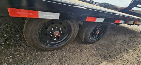 New 2027 Good Guys Trailers 102" x 28' Low-Pro w/8K Axles/17.5 Tires, Flatbed Trailer