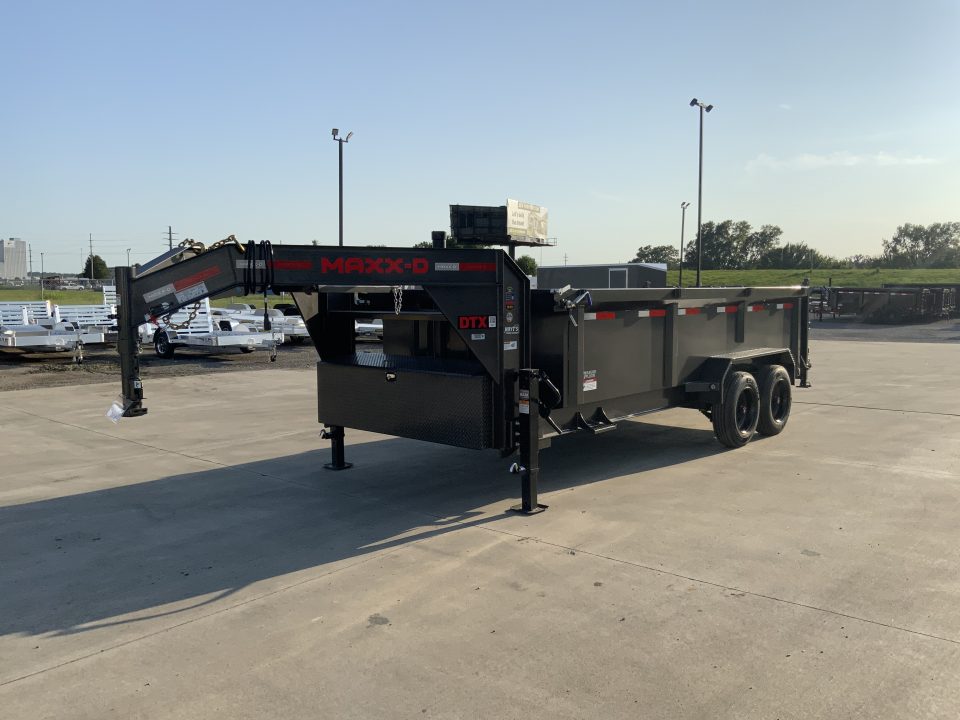 New 2027 MAXX-D 83 X 16 DTX Gooseneck Dump Trailer