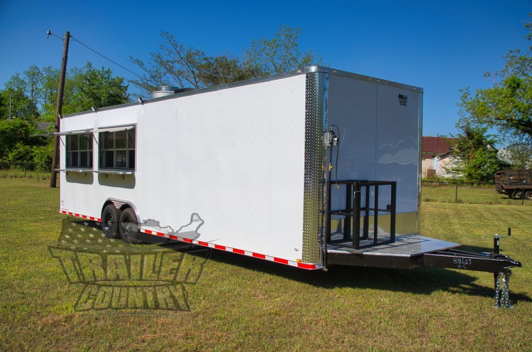 New 2027 Elite Cargo Trailers 8.5x30 Custom Concession Trailer Concession