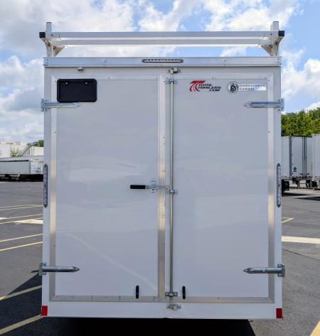 New DHW 7x16 HD .080 Skin, 10K (GVWR) Contractor Series, Barn Doors Cargo / Enclosed Trailer