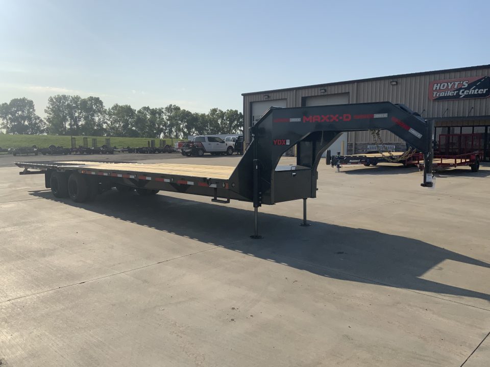 New 2027 MAXX-D 102 X 34 YDX Gooseneck Flatbed Trailer