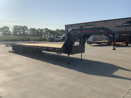 New 2027 MAXX-D 102 X 34 YDX Gooseneck Flatbed Trailer