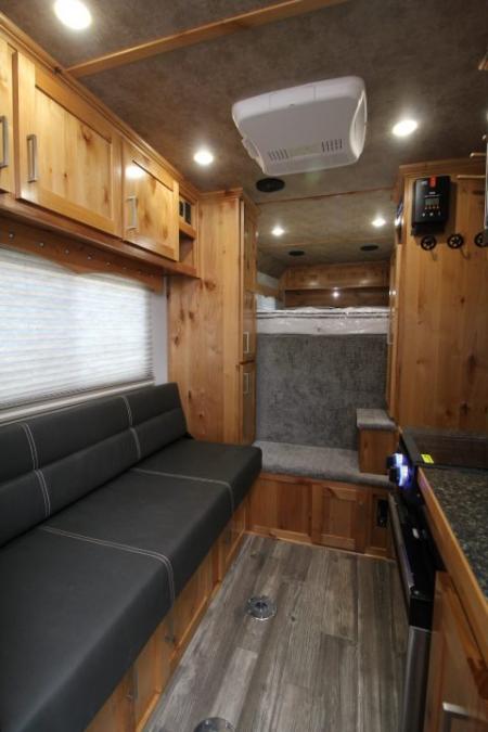 New 2027 Trails West Classic 10 x 10 Living Quarters - SOLAR - Pass Through Door - Escape Door - 2 Horse Trailer
