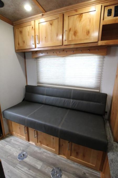 New 2027 Trails West Classic 10 x 10 Living Quarters - SOLAR - Pass Through Door - Escape Door - 2 Horse Trailer