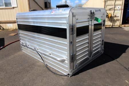 New 2026 Frontier Trailers 4x6 Livestock Box Truck Boxes (Livestock and Dog)