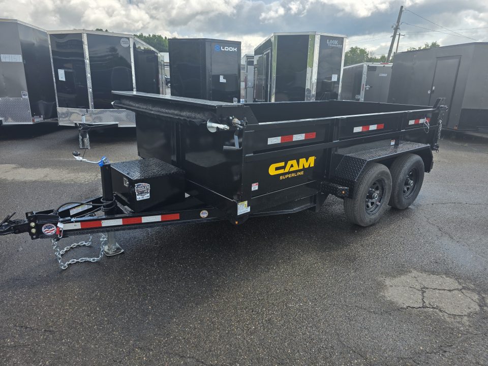 New 2026 Cam Superline 6X12 11.1K - RAMPS Dump Trailer