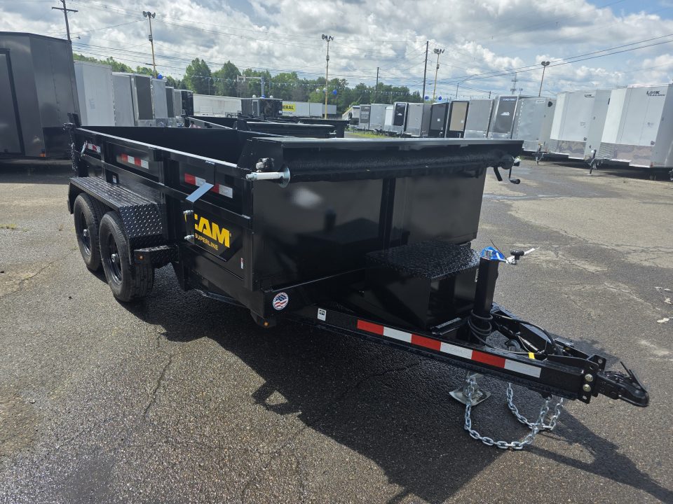 New 2026 Cam Superline 6X12 11.1K - RAMPS Dump Trailer