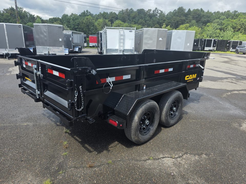 New 2026 Cam Superline 6X12 11.1K - RAMPS Dump Trailer