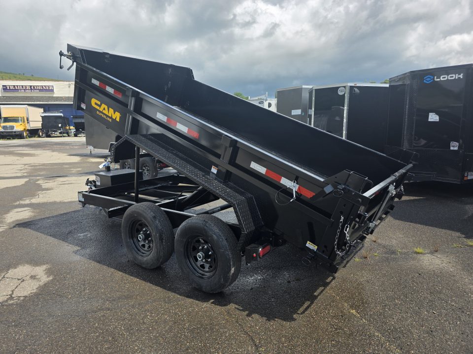 New 2026 Cam Superline 6X12 11.1K - RAMPS Dump Trailer