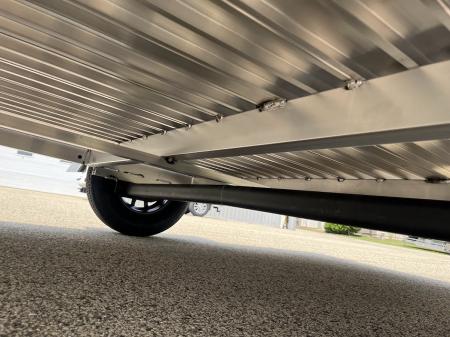 New 2027 Black Rhino Aluminum 74"x12' Low Profile LPS7812A w/ Bi-Fold Gate (ATV / UTV / Side by Side / Golf Cart / Motorcycle) Utility Trailer