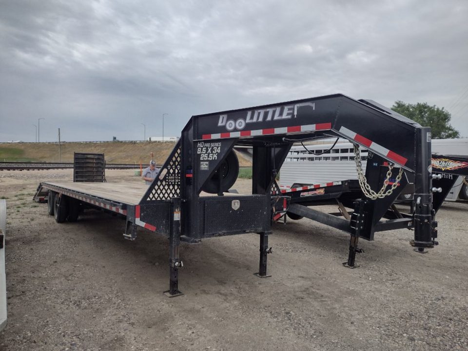 Used 2025 Doolittle Trailers 35' Flatbed Trailer
