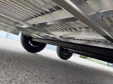 New 2027 Black Rhino Aluminum Low Profile LPT8124A-10K w/ Toolbox & Split Gate (ATV / UTV / Side by Side) Utility Trailer