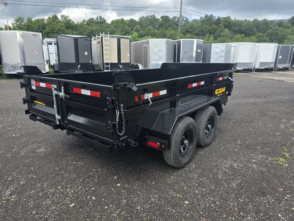 New 2026 Cam Superline 6X12 11.1K - RAMPS Dump Trailer