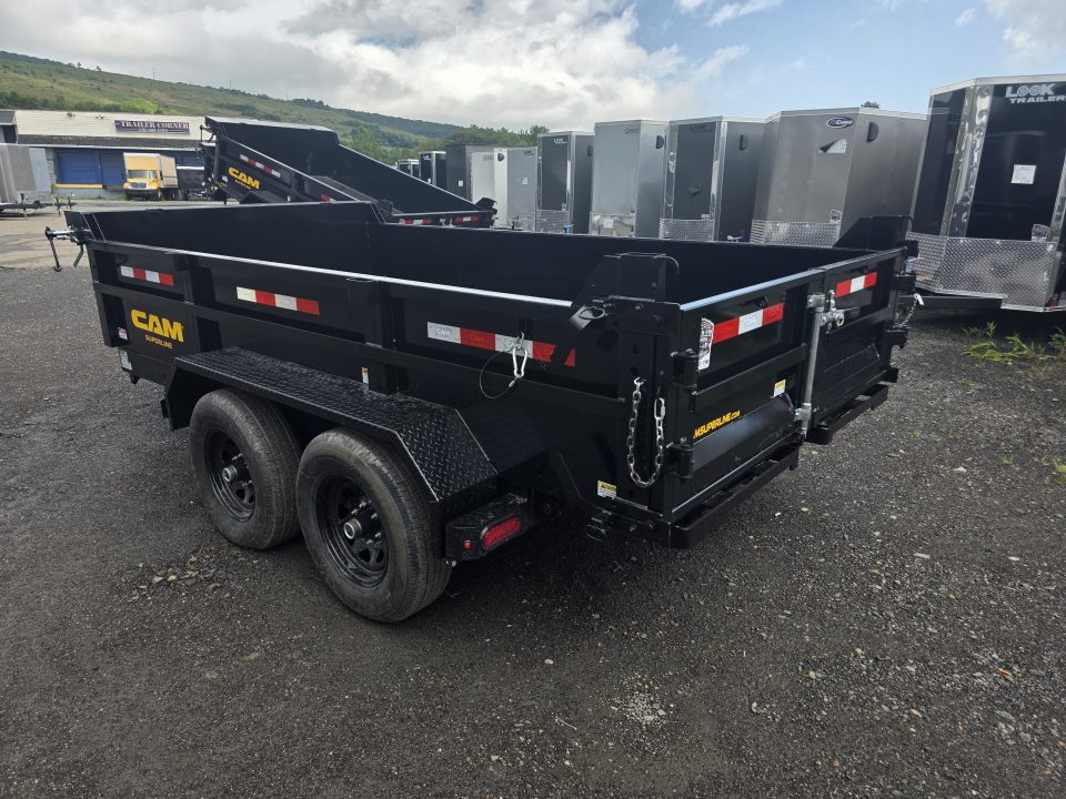 New 2026 Cam Superline 6X12 11.1K - RAMPS Dump Trailer