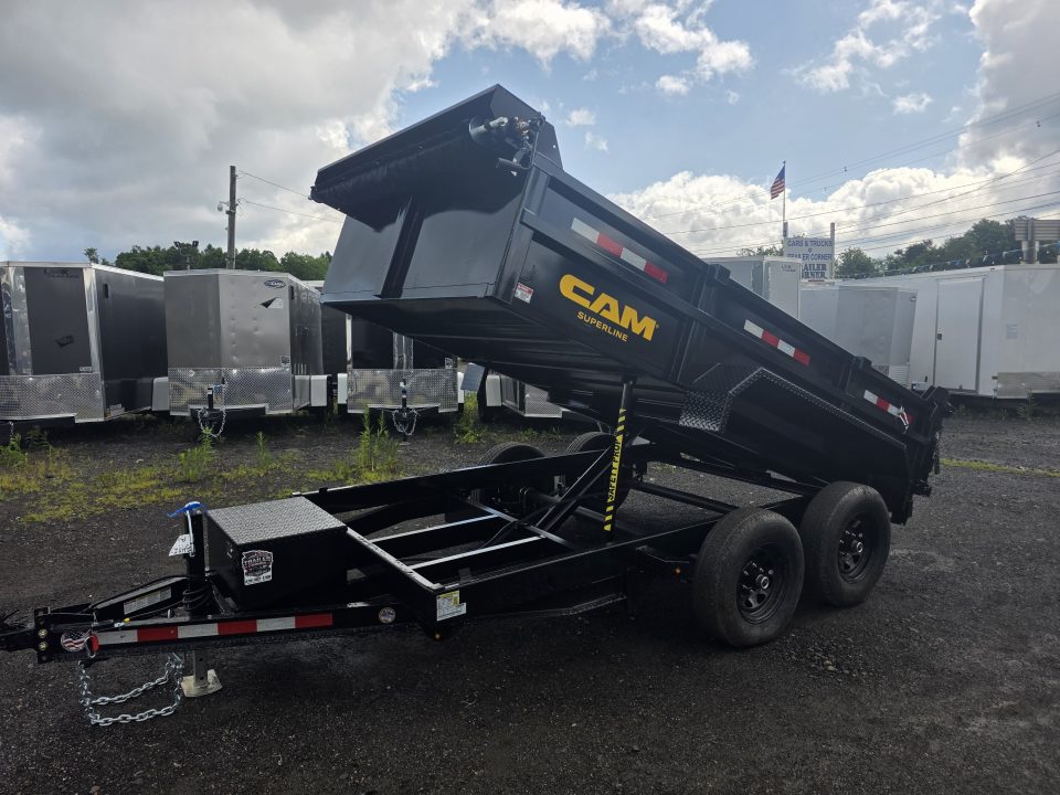 New 2026 Cam Superline 6X12 11.1K - RAMPS Dump Trailer
