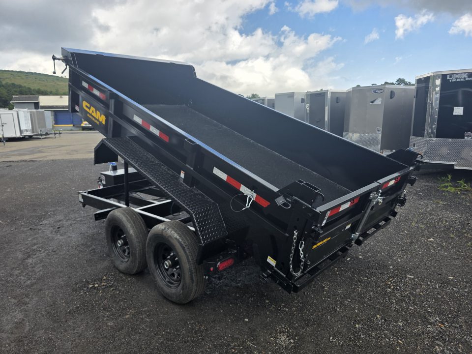 New 2026 Cam Superline 6X12 11.1K - RAMPS Dump Trailer