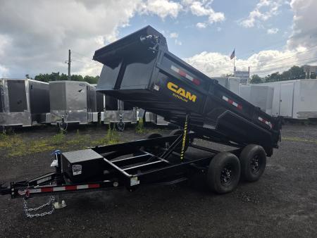 New 2026 Cam Superline 6X12 11.1K - RAMPS Dump Trailer