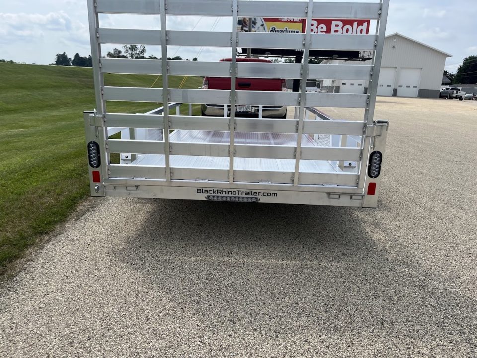 New 2027 Black Rhino Aluminum LSS612A (Golf Cart / ATV / UTV / Side by Side) Utility Trailer