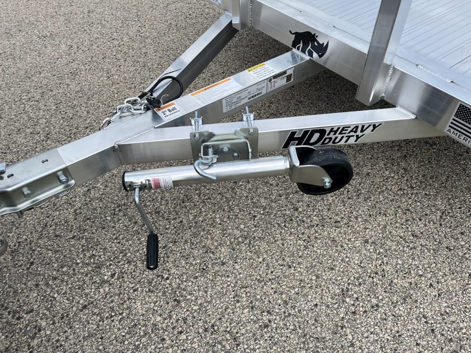 New 2027 Black Rhino Aluminum LSS612A (Golf Cart / ATV / UTV / Side by Side) Utility Trailer