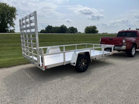 New 2027 Black Rhino Aluminum LSS612A (Golf Cart / ATV / UTV / Side by Side) Utility Trailer