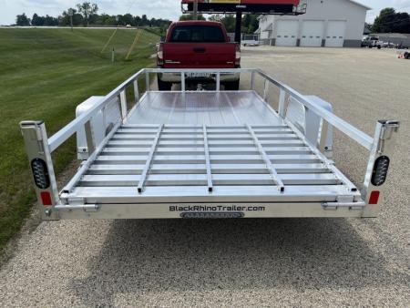 New 2027 Black Rhino Aluminum LSS612A (Golf Cart / ATV / UTV / Side by Side) Utility Trailer