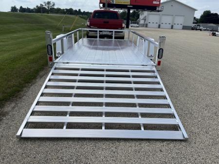 New 2027 Black Rhino Aluminum LSS612A (Golf Cart / ATV / UTV / Side by Side) Utility Trailer