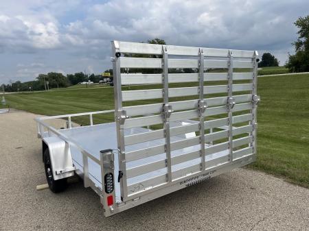 New 2027 Black Rhino Aluminum 81"X14' LSS714A w/ Bi-Fold Gate (ATV / UTV / Side by Side) Utility Trailer