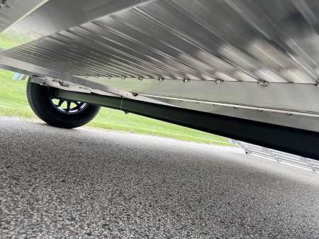 New 2027 Black Rhino Aluminum 81"X14' LSS714A w/ Bi-Fold Gate (ATV / UTV / Side by Side) Utility Trailer