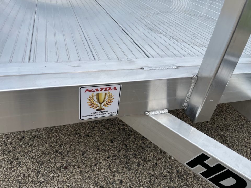 New 2027 Black Rhino Aluminum 81"X14' LSS714A w/ Bi-Fold Gate (ATV / UTV / Side by Side) Utility Trailer