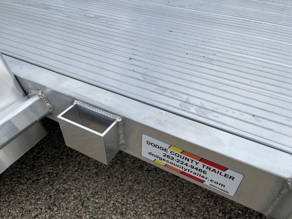 New 2027 Black Rhino Aluminum 81"X14' LSS714A w/ Bi-Fold Gate (ATV / UTV / Side by Side) Utility Trailer