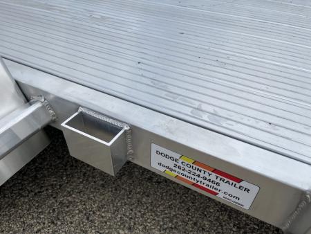 New 2027 Black Rhino Aluminum 81"X14' LSS714A w/ Bi-Fold Gate (ATV / UTV / Side by Side) Utility Trailer