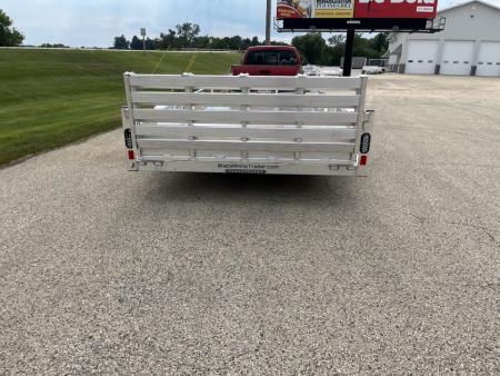New 2027 Black Rhino Aluminum 81"X14' LSS714A w/ Bi-Fold Gate (ATV / UTV / Side by Side) Utility Trailer