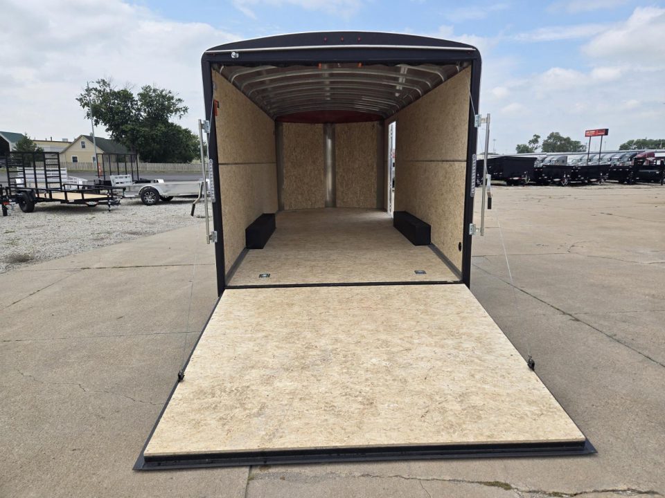 New 2027 H&H Trailers 8.5x20 HH Series Round Top V-Nose 10K Cargo / Enclosed Trailer
