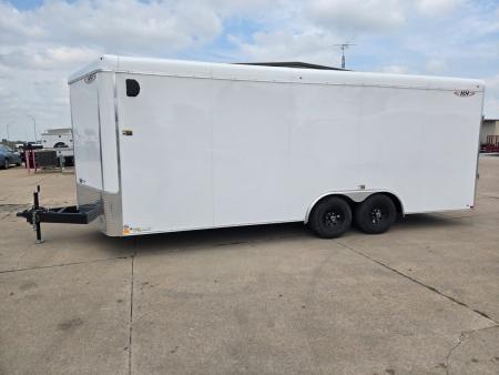 New 2027 H&H Trailers 8.5x20 HH Series Round Top V-Nose 10K Cargo / Enclosed Trailer